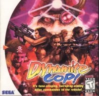 Dynamite Cop PAL Sega Dreamcast PAL box art